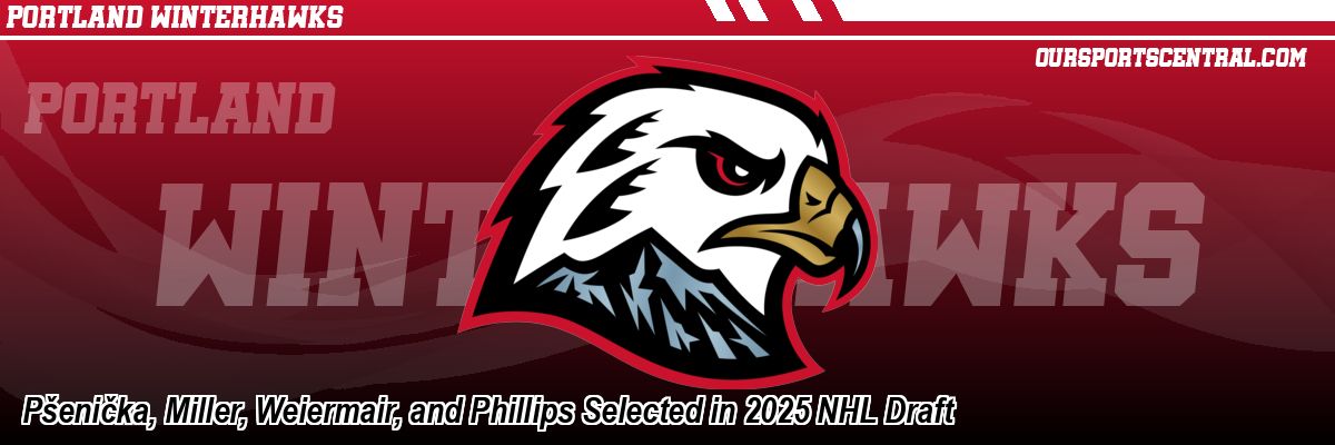 Pšenička, Miller, Weiermair, and Phillips Selected in 2025 NHL Draft