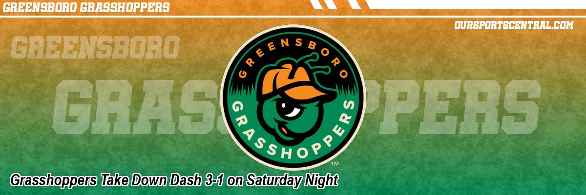 Grasshoppers Take Down Dash 3-1 on Saturday Night