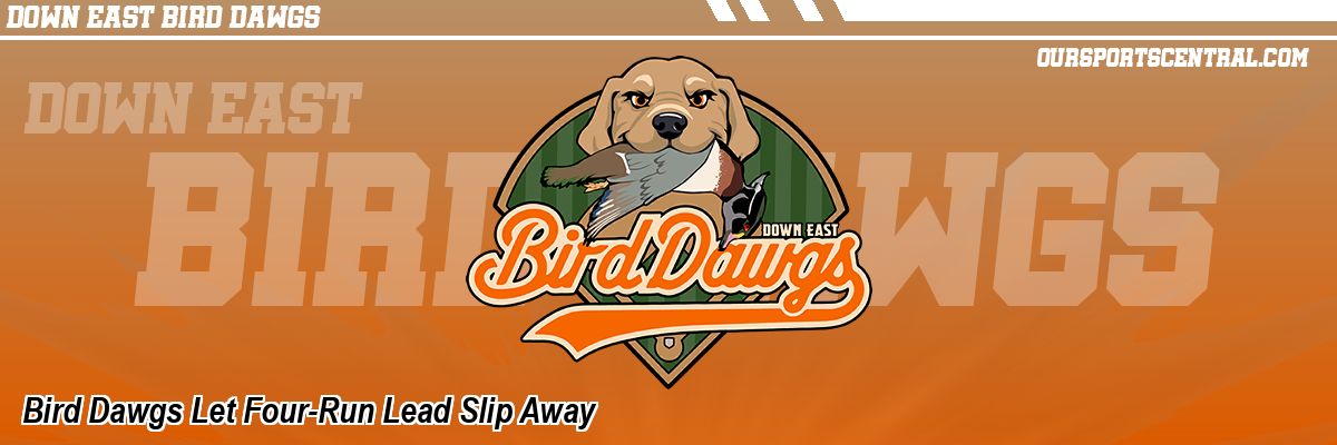 Bird Dawgs Let Four-Run Lead Slip Away