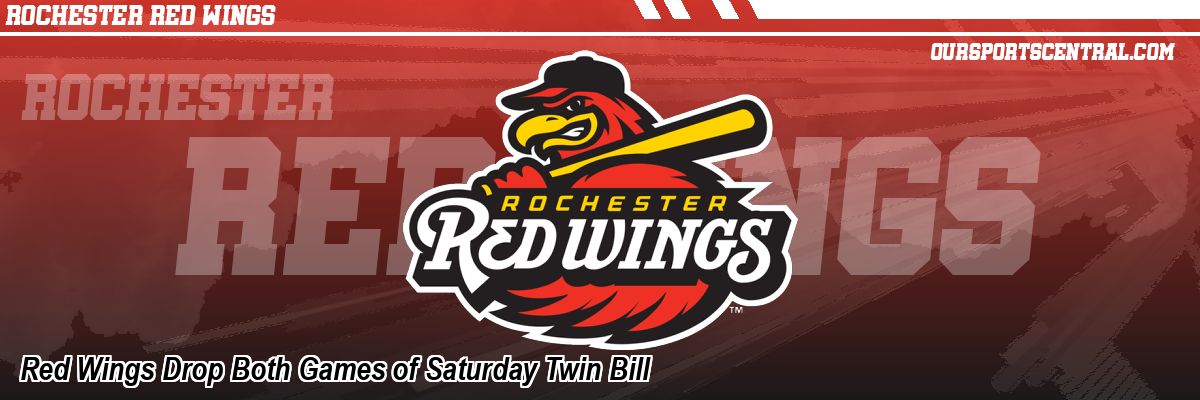 Red Wings Drop Both Games of Saturday Twin Bill