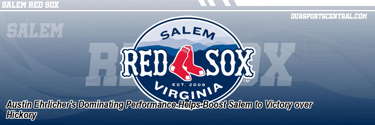 Austin Ehrlicher's Dominating Performance Helps Boost Salem to Victory over Hickory
