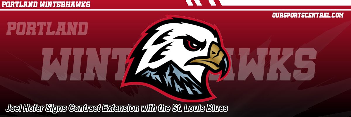 Joel Hofer Signs Contract Extension with the St. Louis Blues