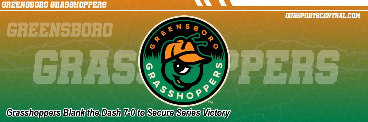 Grasshoppers Blank the Dash 7-0 to Secure Series Victory