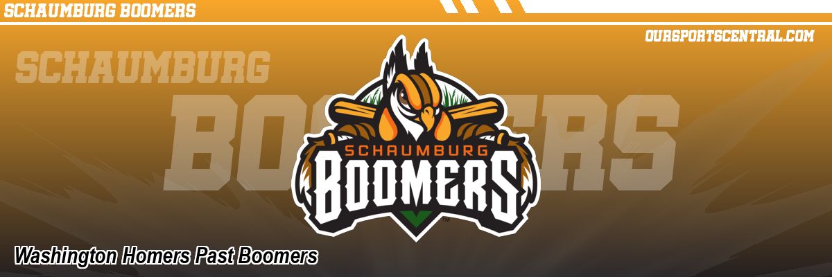 Washington Homers Past Boomers