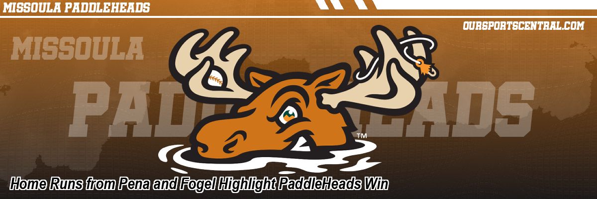 Home Runs from Pena and Fogel Highlight PaddleHeads Win