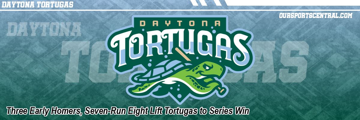 Three Early Homers, Seven-Run Eight Lift Tortugas to Series Win