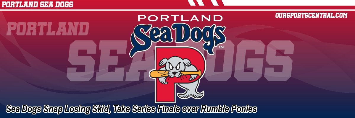 Sea Dogs Snap Losing Skid, Take Series Finale over Rumble Ponies