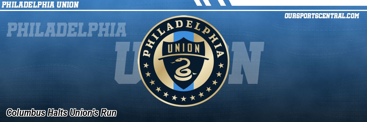 Columbus Halts Union's Run