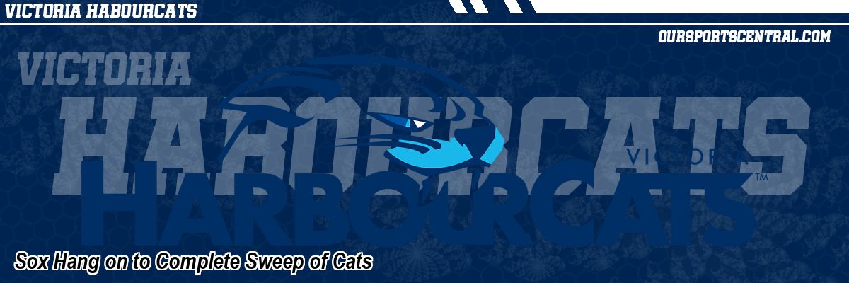 Sox Hang on to Complete Sweep of Cats