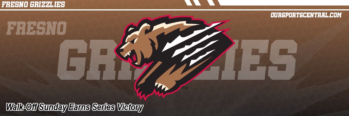 Walk-Off Sunday Earns Series Victory