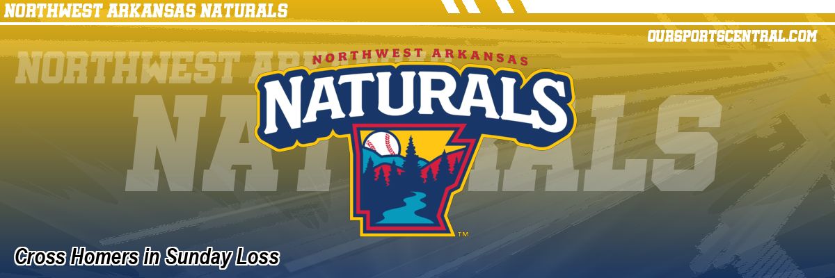 Cross Homers in Sunday Loss