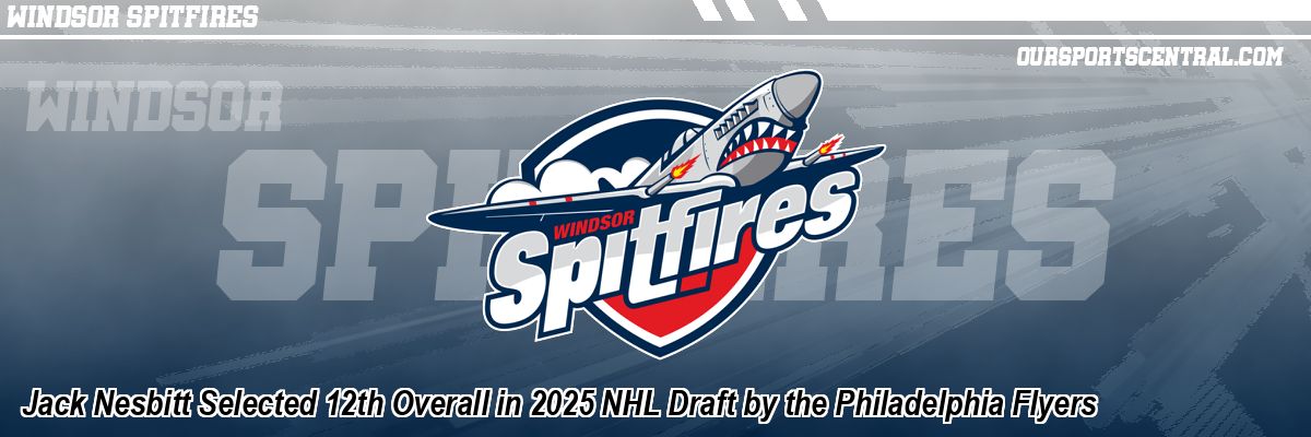 Jack Nesbitt Selected 12th Overall in 2025 NHL Draft by the Philadelphia Flyers