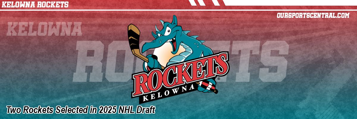 Two Rockets Selected in 2025 NHL Draft