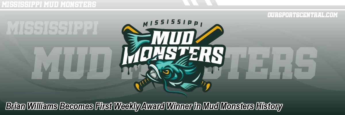 Brian Williams Becomes First Weekly Award Winner in Mud Monsters History