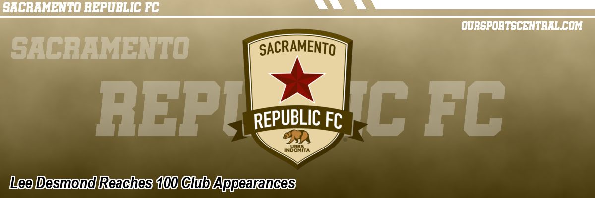 Lee Desmond Reaches 100 Club Appearances
