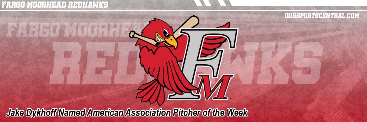 Jake Dykhoff Named American Association Pitcher of the Week