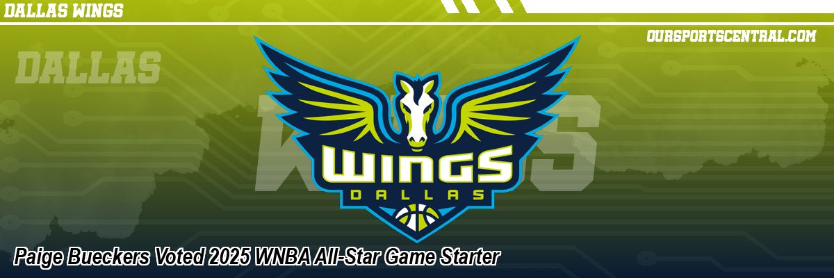 Paige Bueckers Voted 2025 WNBA All-Star Game Starter