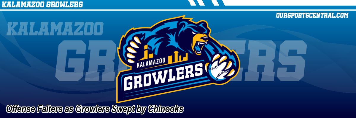 Offense Falters as Growlers Swept by Chinooks