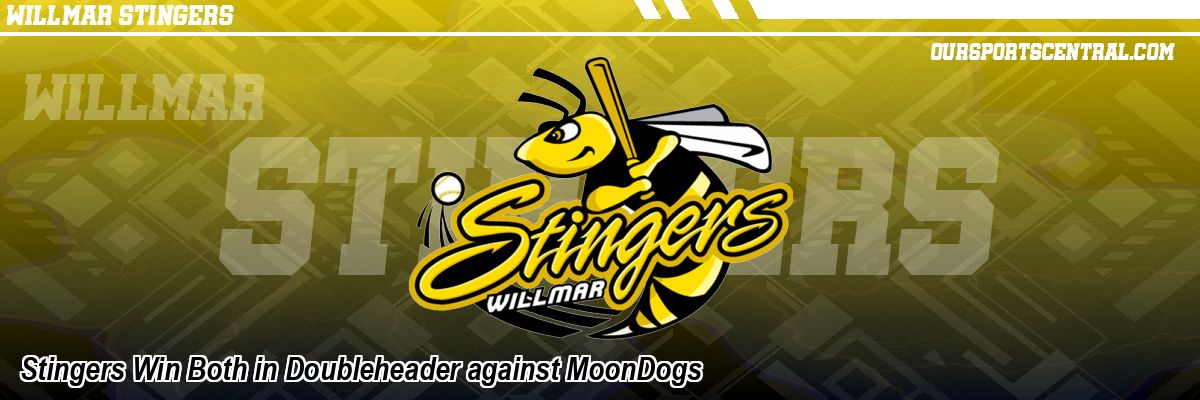 Stingers Win Both in Doubleheader against MoonDogs