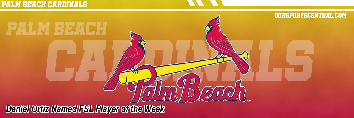 Deniel Ortiz Named FSL Player of the Week