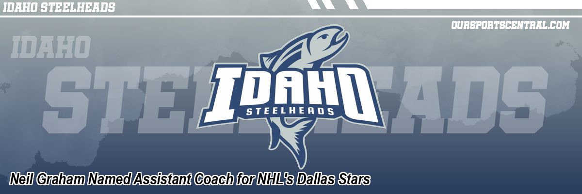 Neil Graham Named Assistant Coach for NHL's Dallas Stars