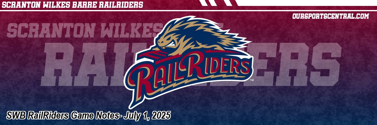 SWB RailRiders Game Notes- July 1, 2025