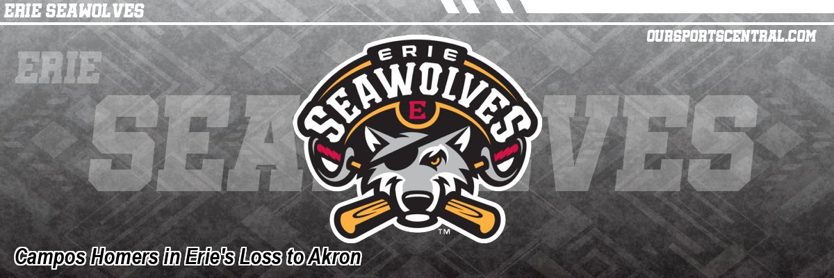 Campos Homers in Erie's Loss to Akron
