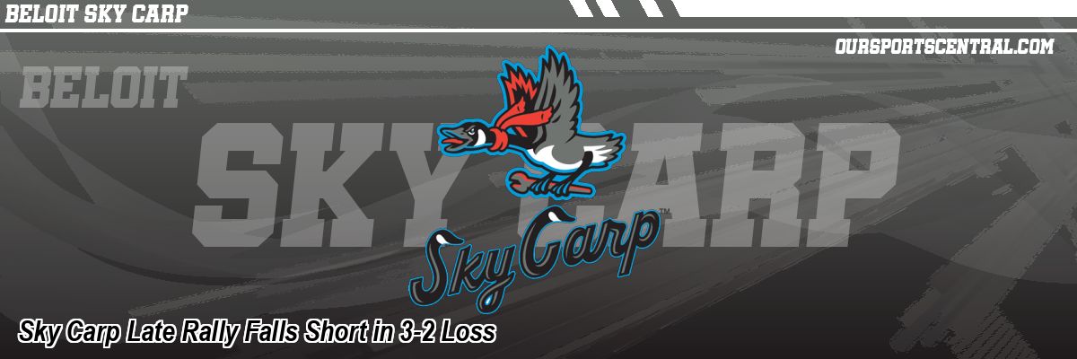 Sky Carp Late Rally Falls Short in 3-2 Loss