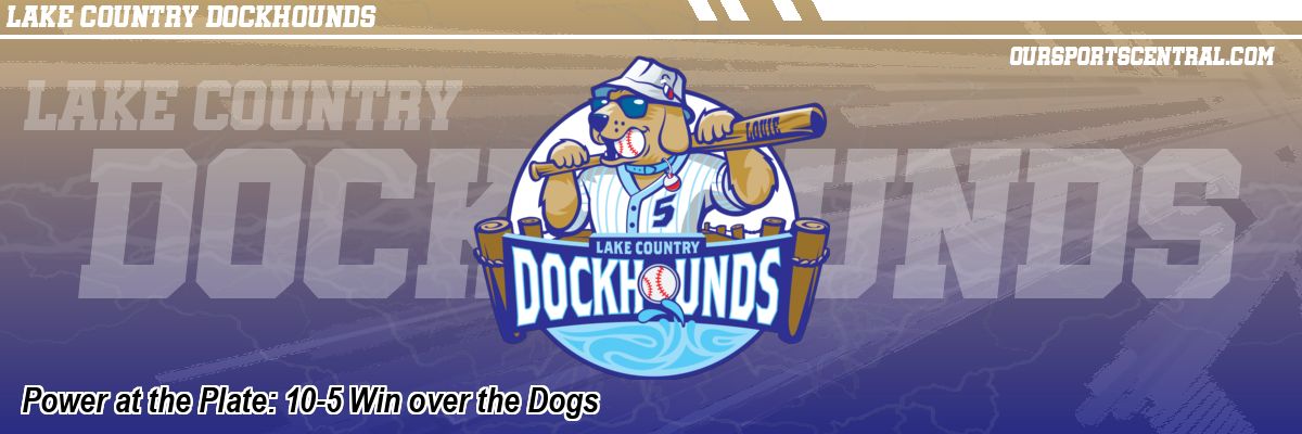 Power at the Plate: 10-5 Win over the Dogs
