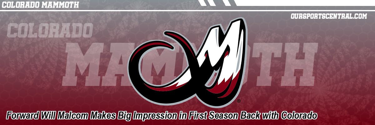 Forward Will Malcom Makes Big Impression in First Season Back with Colorado
