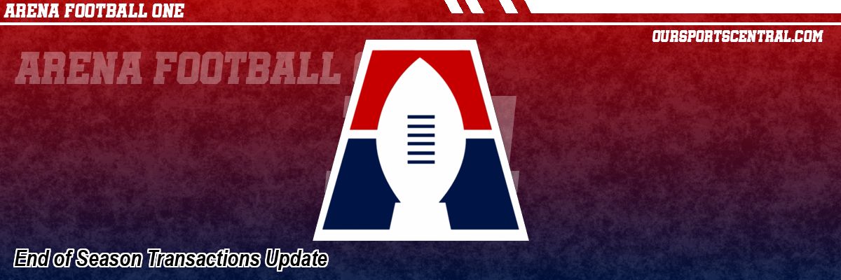 End of Season Transactions Update
