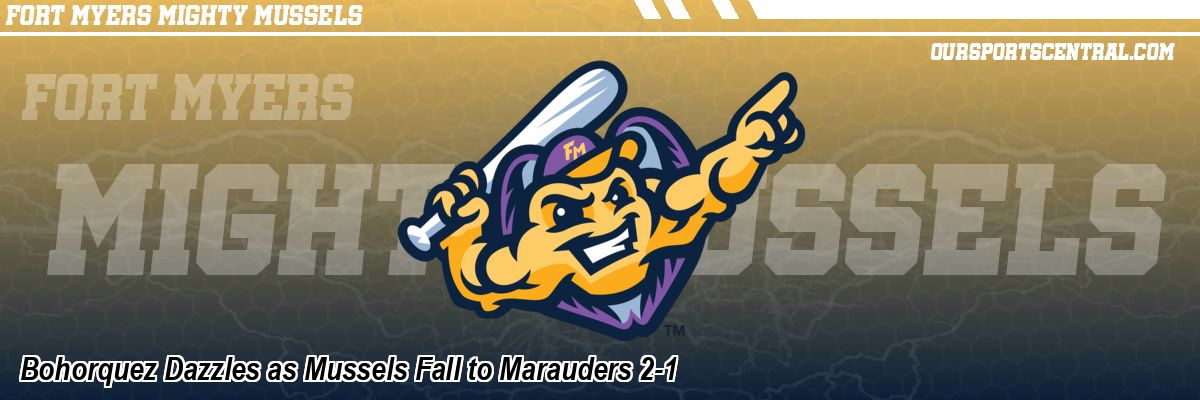 Bohorquez Dazzles as Mussels Fall to Marauders 2-1