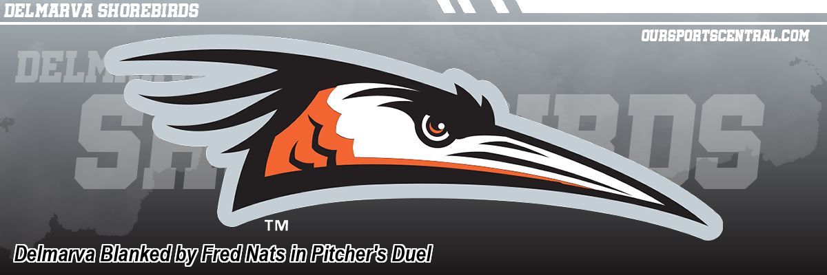 Delmarva Blanked by Fred Nats in Pitcher's Duel