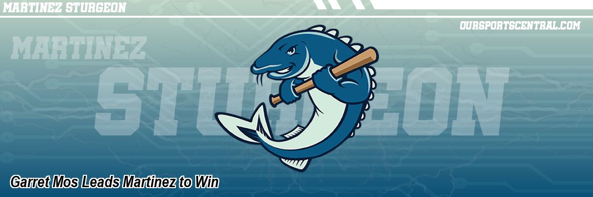Garret Mos Leads Martinez to Win