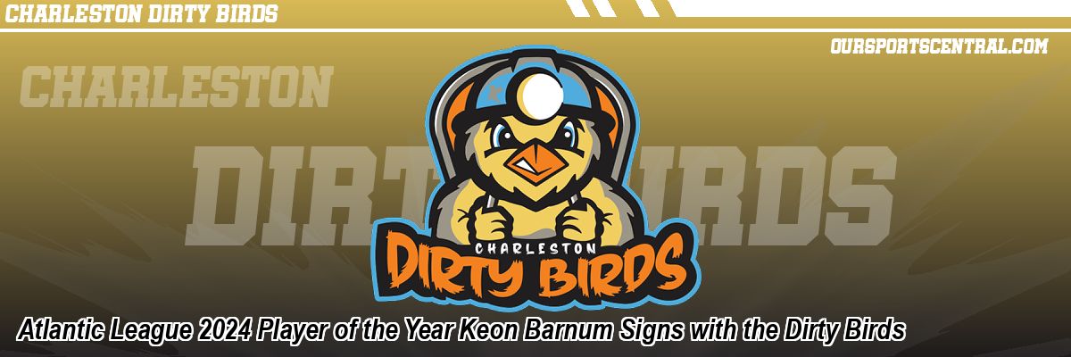 Atlantic League 2024 Player of the Year Keon Barnum Signs with the Dirty Birds