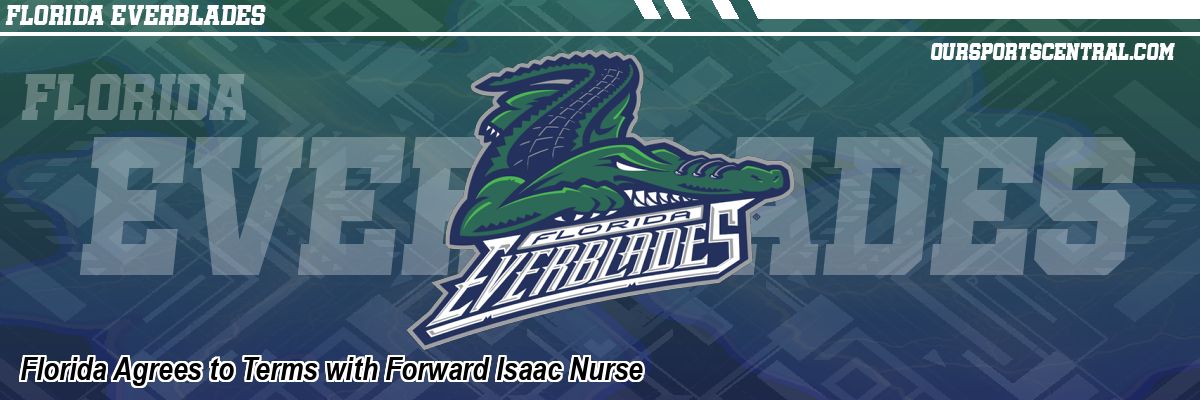 Florida Agrees to Terms with Forward Isaac Nurse