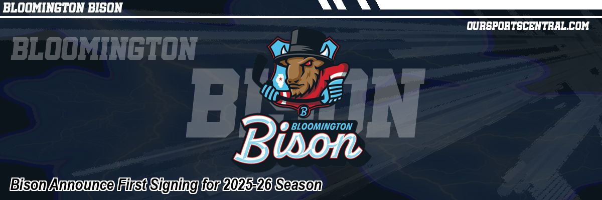 Bison Announce First Signing for 2025-26 Season