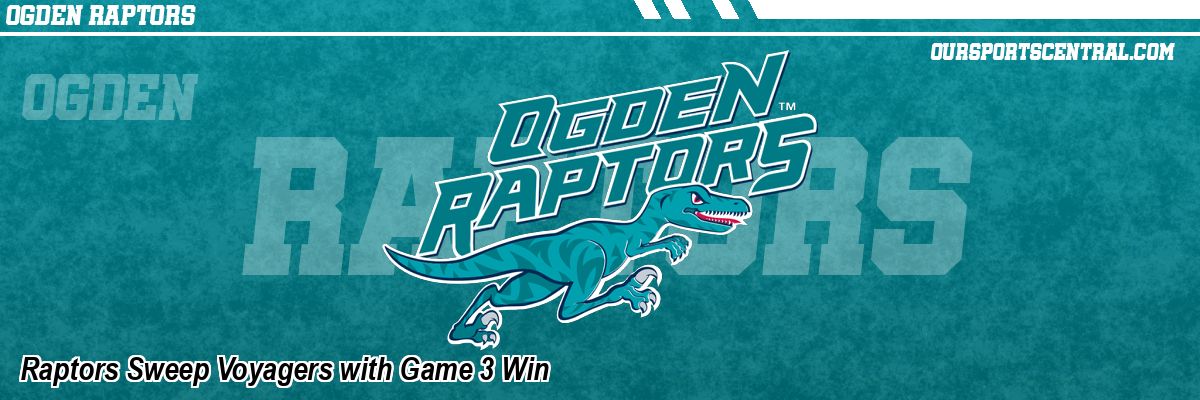 Raptors Sweep Voyagers with Game 3 Win
