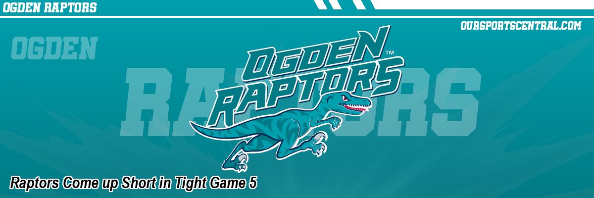 Raptors Come up Short in Tight Game 5