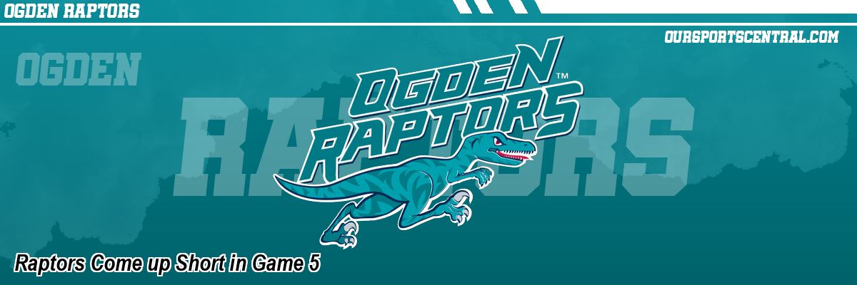 Raptors Come up Short in Game 5