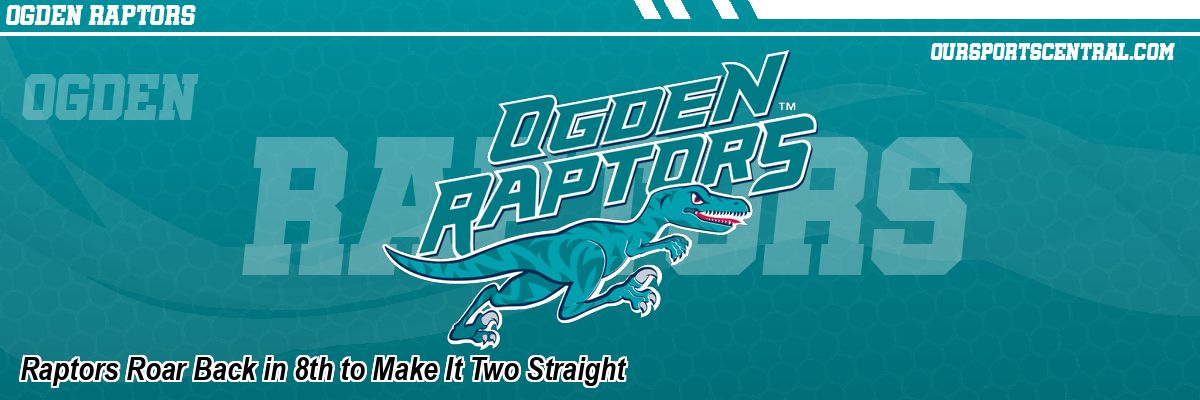 Raptors Roar Back in 8th to Make It Two Straight