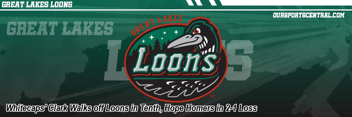 Whitecaps' Clark Walks off Loons in Tenth, Hope Homers in 2-1 Loss