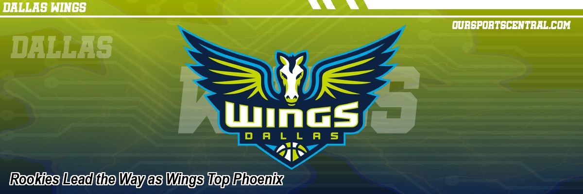 Rookies Lead the Way as Wings Top Phoenix