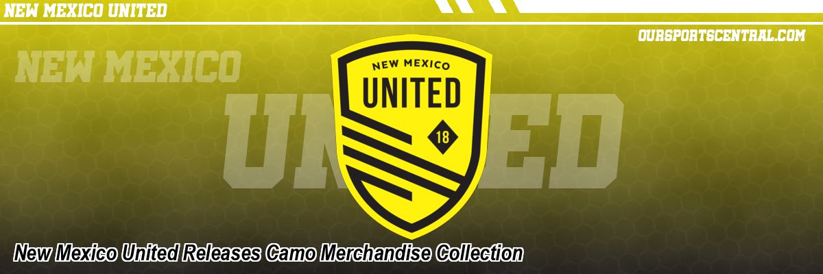 New Mexico United Releases Camo Merchandise Collection