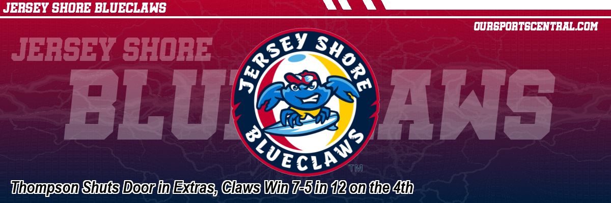 Thompson Shuts Door in Extras, Claws Win 7-5 in 12 on the 4th