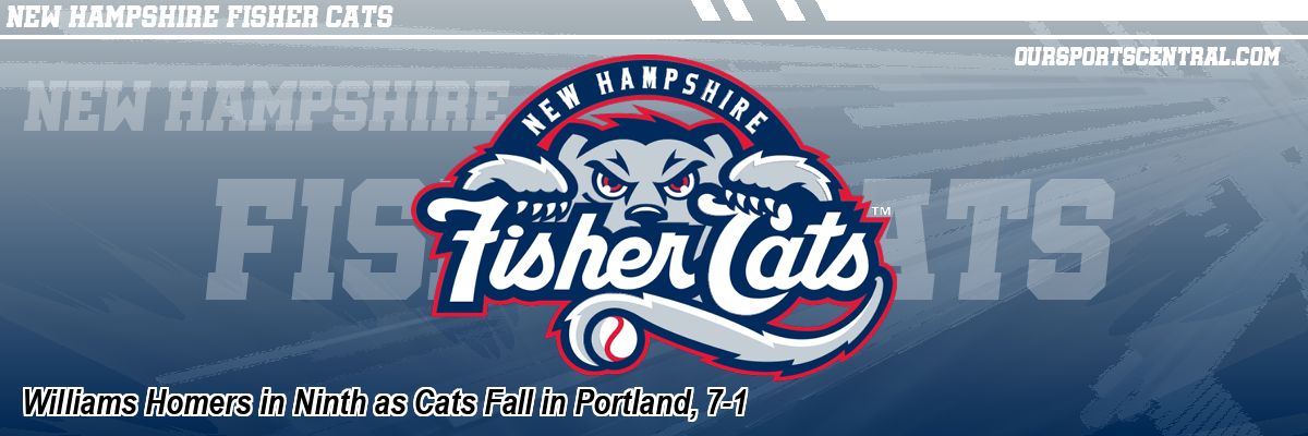 Williams Homers in Ninth as Cats Fall in Portland, 7-1