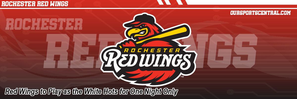 Red Wings to Play as the White Hots for One Night Only