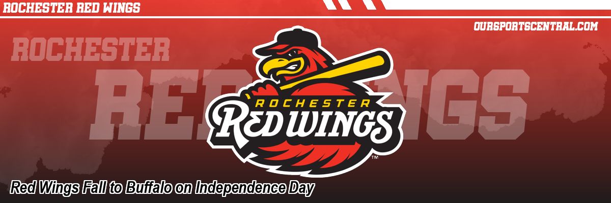 Red Wings Fall to Buffalo on Independence Day