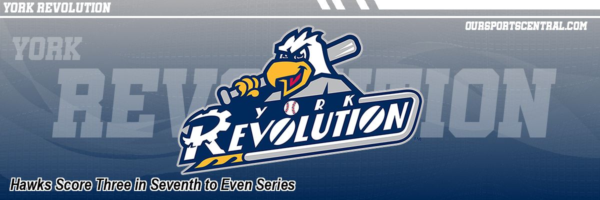 Hawks Score Three in Seventh to Even Series
