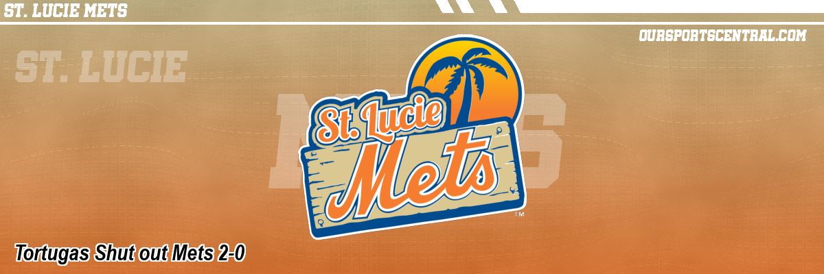 Tortugas Shut out Mets 2-0